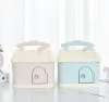 Creative money box, cartoon cute square change jar, metal jewelry box details Picture